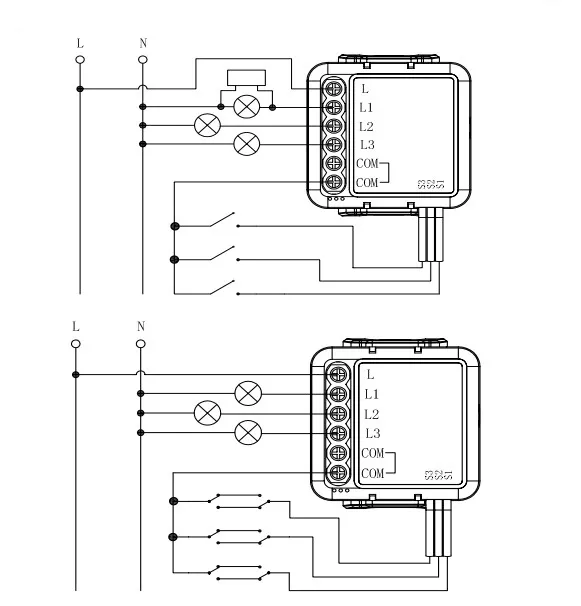 modul-oxt-mini-przekaznik-3-obw-bez-n-zigbee-tuya-kod-producenta-t273