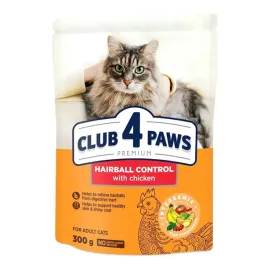 club-4-paws-premium-hairball-control-sucha-karma-dla-kotow-300-g