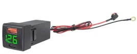 ladowarka-samochodowa-usb-12v-24v-qc3-0-usb-c-zielony-woltomierz-bypass