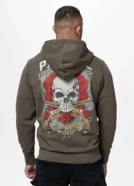 bluza-meska-rozpinana-z-kapturem-pitbull-santa-muerte-zielona