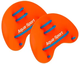 wioselka-treningowe-do-plywania-na-palce-z-gumka-aqua-sport-orange