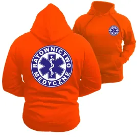 bluza-kangurka-z-nadrukiem-ratownictwo-medyczne-eskulap-orange-fluo