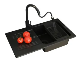 zlew-granitowy-zlewozmywak-ada-jednokomorowy-czarny-zestaw-5w1-z-bateria