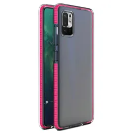 spring-case-pokrowiec-zelowe-etui-z-kolorowa-ramka-do-xiaomi-redmi-note-10