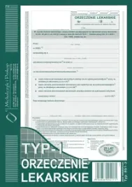 zaswiadczenie-orzeczenie-lekarskie-typ-1-a5-druk-medycyny-pracy-40-kartek