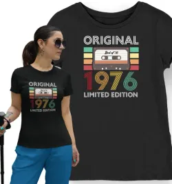 koszulka-damska-na-50-urodziny-original-limited-edition-kaseta-czarna-s