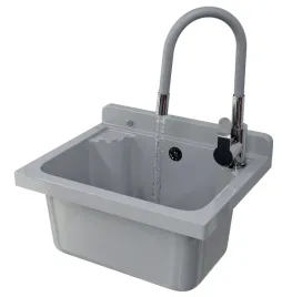 zlew-gospodarczy-komora-techniczna-szara-bateria-z-elastyczna-wylewka-loma