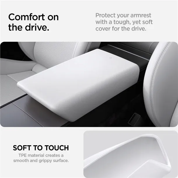 spigen-tesla-armrest-cover-white-tesla-model-3-2024-numer-katalogowy-producenta-acp07646