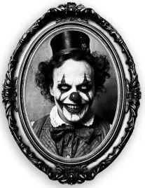 naklejka-scienna-klaun-w-lustrze-halloween