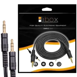 kabel-libox-aux-audio-jack-35-mm-3m-nylon-pozlacany