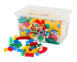 klocki-w-mega-pojemniku-700-elementow-drzewka-znaki-okna-produkt-polski