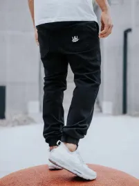 spodnie-meskie-jogger-jeans-jigga-wear-crown-czarne