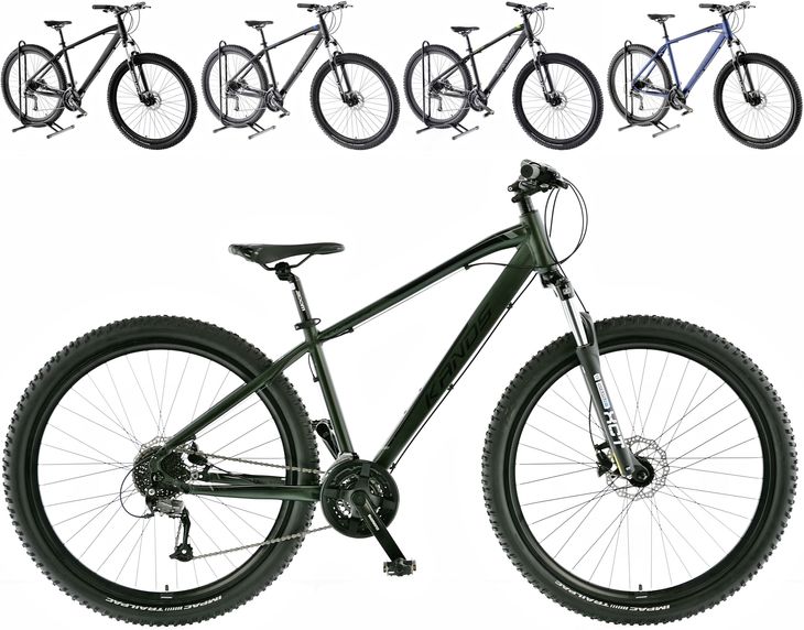 ROWER MTB 21 KANDS COMPER 29 CIEMNO ZIELONY HYDRAULIKA 2021r ERLI.pl