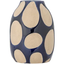 wazon-bloomingville-bashir-niebieski-kamionka-dekoracyjny-20-cm