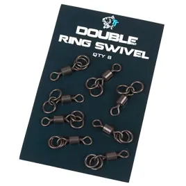 kretlik-wedkarski-karpiowy-matowy-rozmiar-8-zestaw-8-sztuk-nash-double-ring