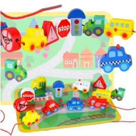 klocki-drewniane-do-nawlekania-tablica-plansza-samochody-pojazdy