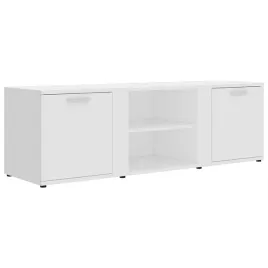 szafka-pod-telewizor-z-2-drzwiami-i-polkami-biala-120x34x37-cm