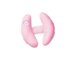 zaglowek-poduszka-dla-niemowlaka-fotelika-wozka-rozowy