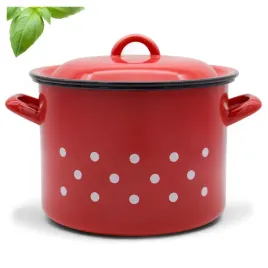 garnek-emaliowany-stalowy-z-pokrywa-uchwytami-tradycyjny-22cm-czerwony-62l
