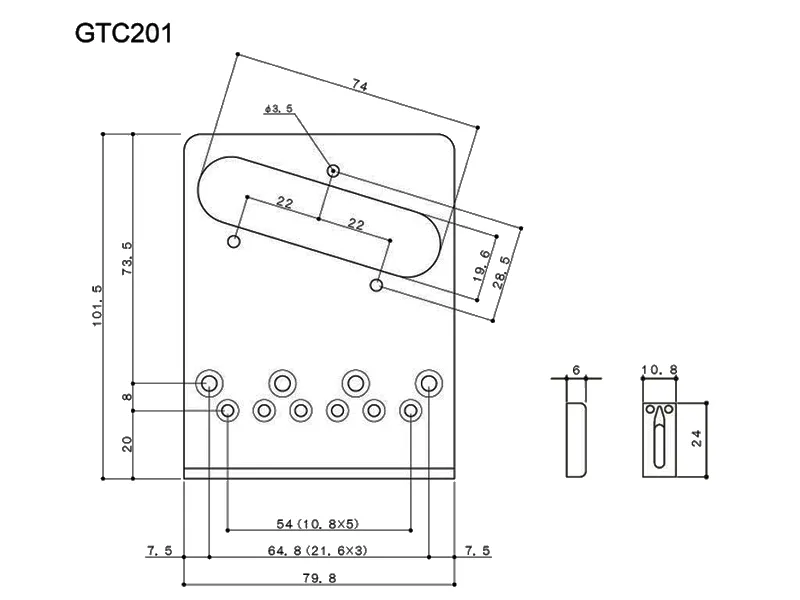 mostek-tele-gotoh-gtc201-ck