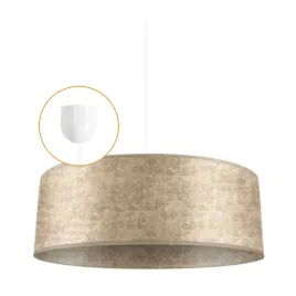lampa-wiszaca-zwis-zyrandol-sufitowa-abazur-1xe27-zloty-brazowy-40-cm
