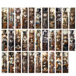 zakladka-do-ksiazek-papierowe-vintage-punk-z-kotami-x10szt