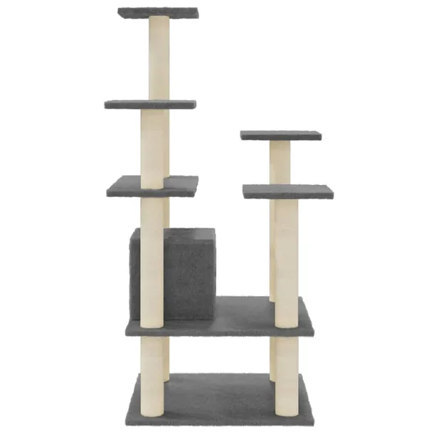 drapak-dla-kotow-110cm-ciemnoszary-kolor-szary