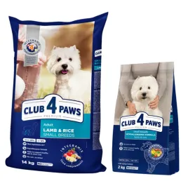 sucha-karma-dla-psow-malych-ras-z-jagniecina-i-ryzem-club-4-paws-14-2kg