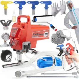 agregat-malarski-tlokowy-1200w-2l-min-waz-10m-4x-dysza-2x-pistolet-walek