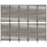 parawan-5-panelowy-brazowy-polirattan-marka-vidaxl