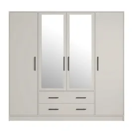 szafa-smart-z-lustrem-bezowy