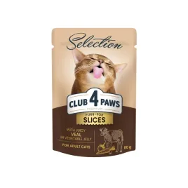 mokra-karma-dla-kotow-z-cielecina-w-sosie-80g-club-4-paws-selection