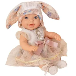 woopie-royal-lalka-bobas-vintage-24-cm-w-sukience-i-czapeczce-kroliczka