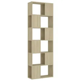 regal-przegroda-pokojowa-6-komor-dab-sonoma-60x24x186-cm