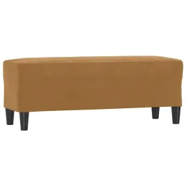 lawka-ciemnobrazowa-100x35x41-cm-tapicerowana-aksamitem
