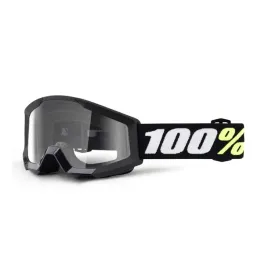 100-procent-gogle-strata-mini-junior-kid-dzieciece-czarny-przezro-anti-fog