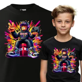 koszulka-dziecieca-roblox-tshirt-czarny-prezent-na-urodziny-128