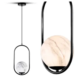 lampa-wiszaca-sufitowa-led-klosz-marmur-biala-czarna-kula-e27-loft-szklana