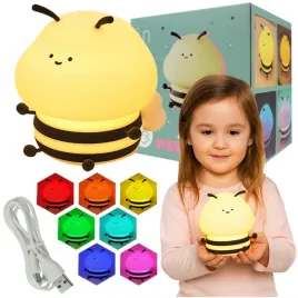 lampka-nocna-led-akumulatorowa-bezprzewodowa-pszczola-dla-dziecka-kabel-usb