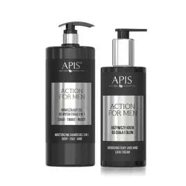 apis-zestaw-action-for-men-odzywczy-krem-do-ciala-i-dloni-300ml-nawilzaj