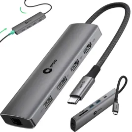 hub-usb-c-2xhdmi-4k-displayport-lan-do-laptopa-hyperbook-dual-monitor