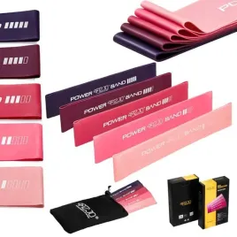 4fizjo-zestaw-5-gum-treningowych-mini-band-odcienie-rozu