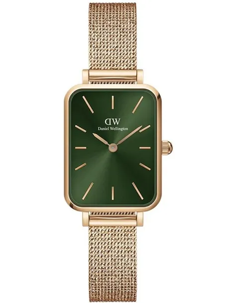 ZEGAREK DAMSKI DANIEL WELLINGTON Quadro Pressed Melrose Emerald 20mm DW0010