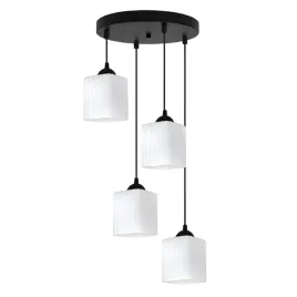 lampa-sufitowa-wiszaca-zyrandol-biale-szklane-kwadratowe-klosze-glamour-e27