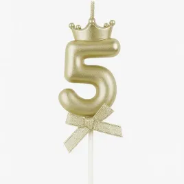 swieczka-z-korona-cyfra-5-szampanskie-zloto-6-cm