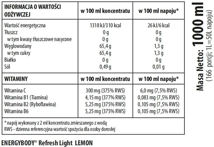 napoj-sportowy-refresh-light-cytrynowy-cechy-bez-aspartamu-bez-laktozy-weganskie