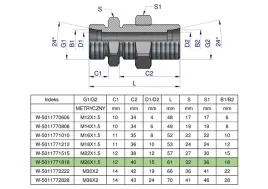 zlaczka-hydrauliczna-metryczna-grodziowa-bb-m26x1-5-18l-z-przeciwnakretka