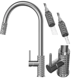 bateria-kuchenna-z-wyciagana-wylewka-kran-snake-pro-chrom-stojacy-do-kuchni