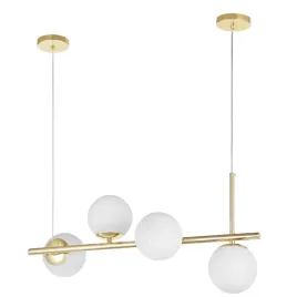 zlota-lampa-wiszaca-asymetryczna-nowoczesne-biale-kule-orio-4xe27-led