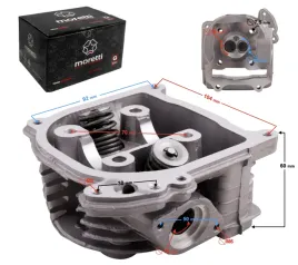 glowica-do-skutera-4t-60cc-139qmb-krotkie-zawory